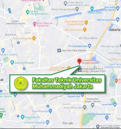 Campus Location (Google Map) S2 FT UMJ Nomor